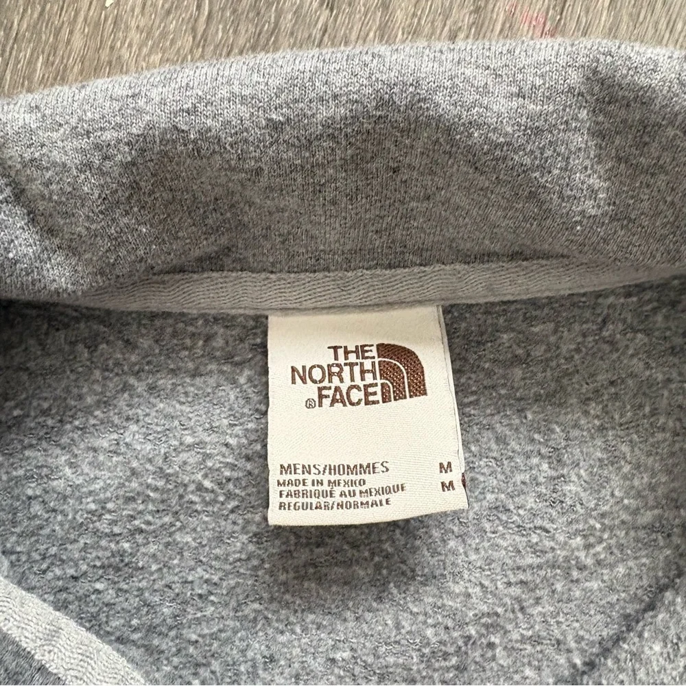 The North face heritage patch quarter zip sweatshirt